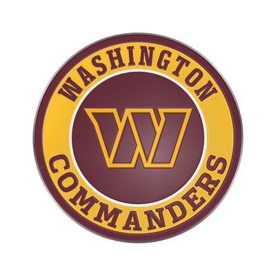 TRINITY NFL - Washington Commanders Color on Chrome Hitch Cover