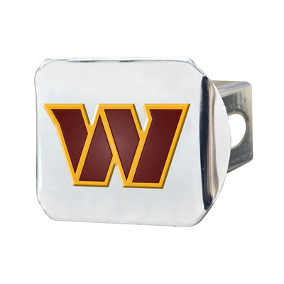 NFL - Washington Commanders Color on Chrome Hitch Cover