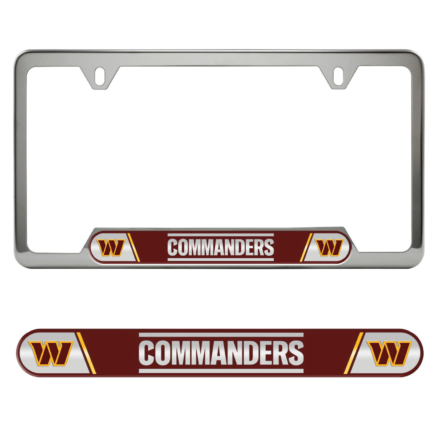 NFL - Washington Commanders Embossed License Plate Frame