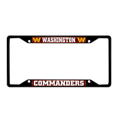 NFL - Washington Commanders Black License Plate Frame
