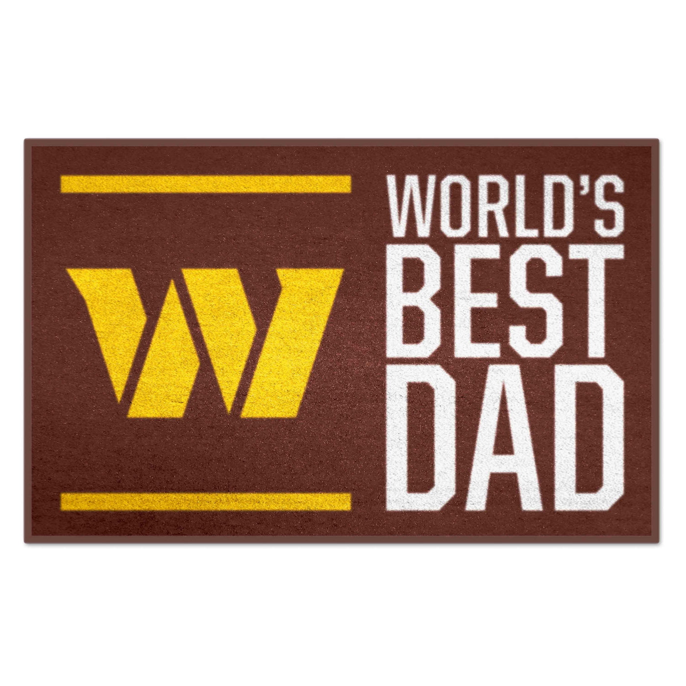 NFL - Washington Commanders Starter Mat - World's Best Dad