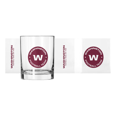 Washington Commanders 14oz Gameday Rocks Glass