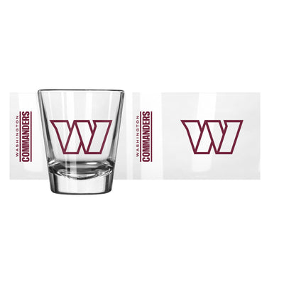 Washington Commanders 2oz Gameday Shot Glass - Logo Brands