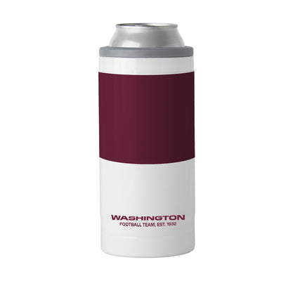 Washington Commanders Colorblock 12oz Slim Can Coolie