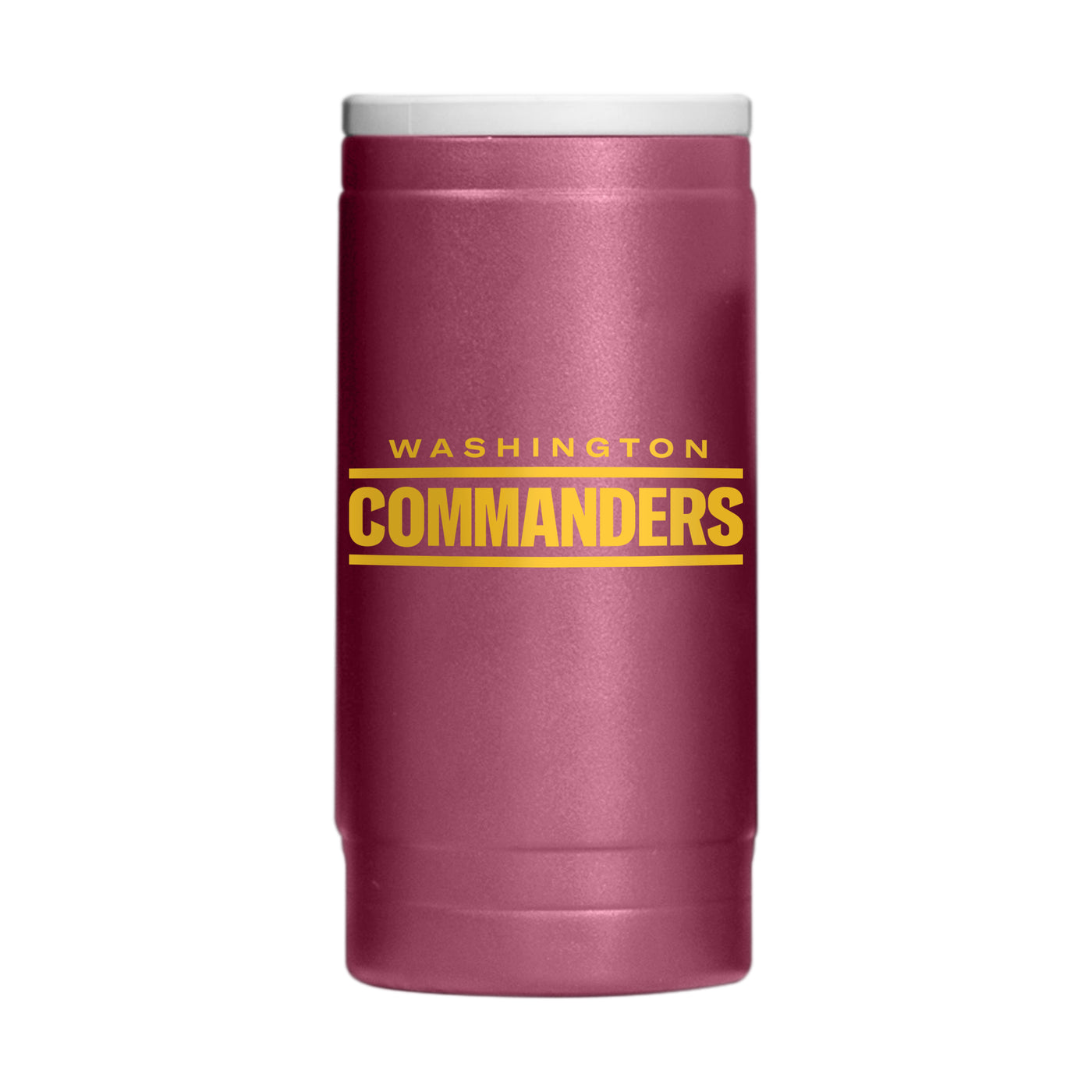 Washington Commanders Flipside Powder Coat Slim Can Coolie - Logo Brands