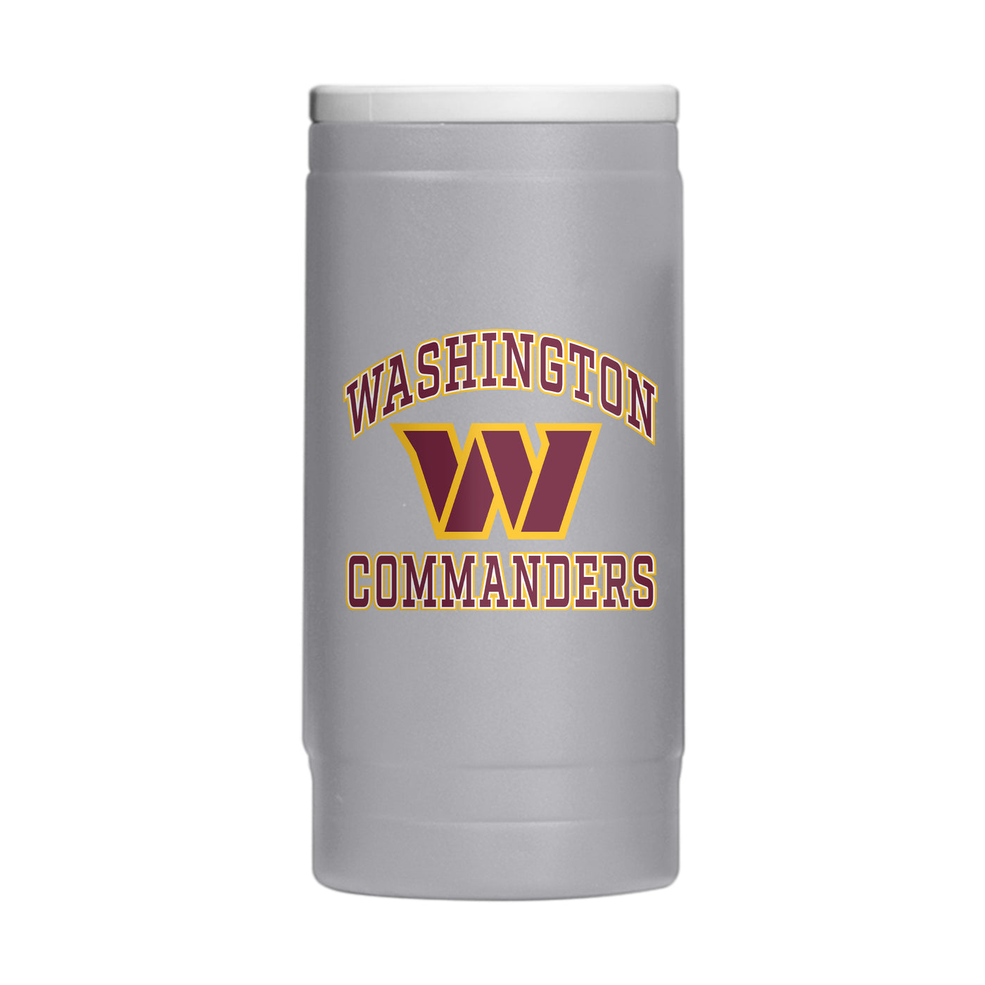 Washington Commanders 12oz Athletic Powdercoat SlimCan Coolie