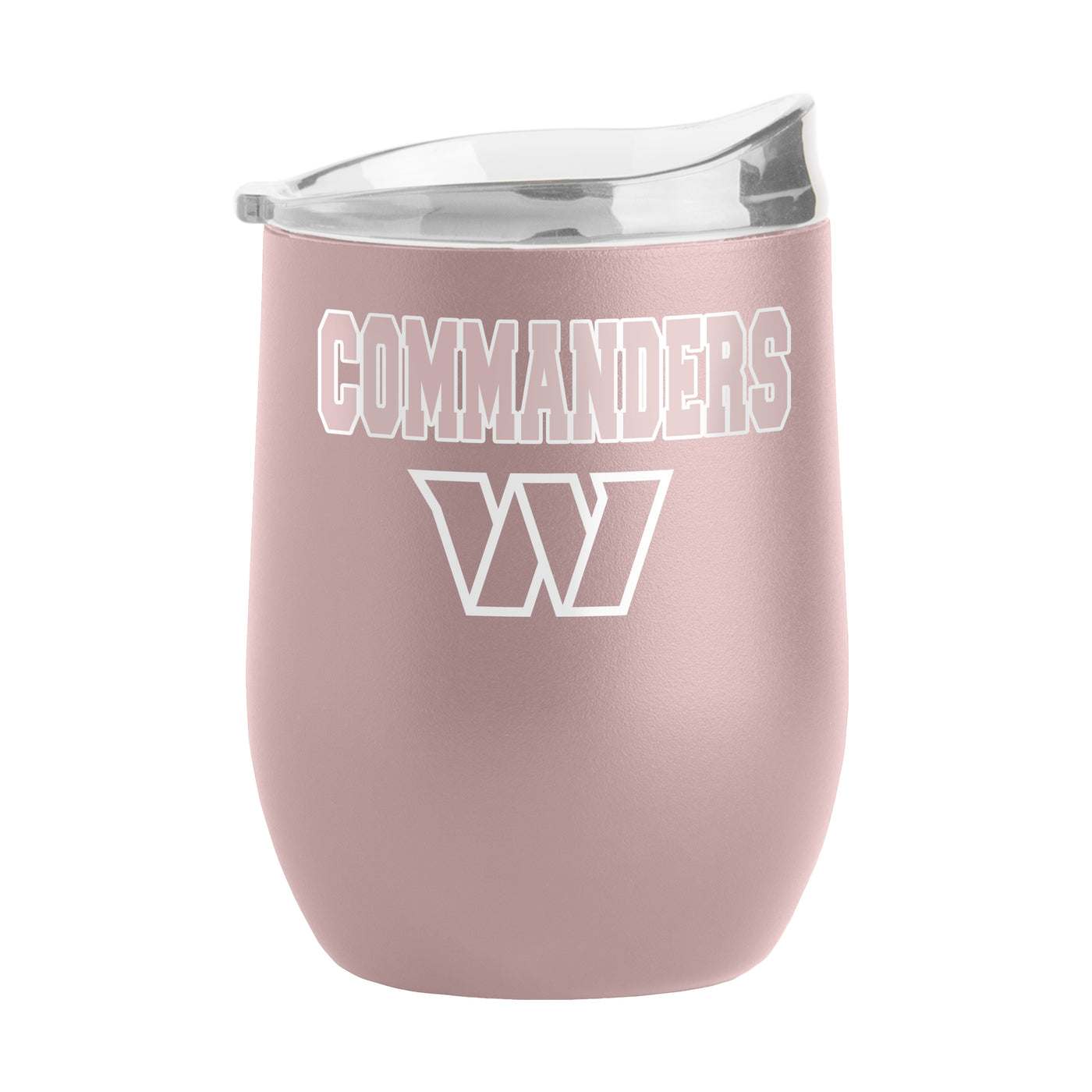 Washington Commanders 16oz Stencil Powder Coat Curved Beverage