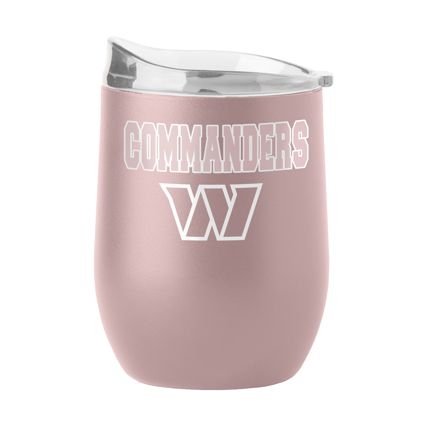 Washington Commanders 16oz Stencil Powder Coat Curved Beverage
