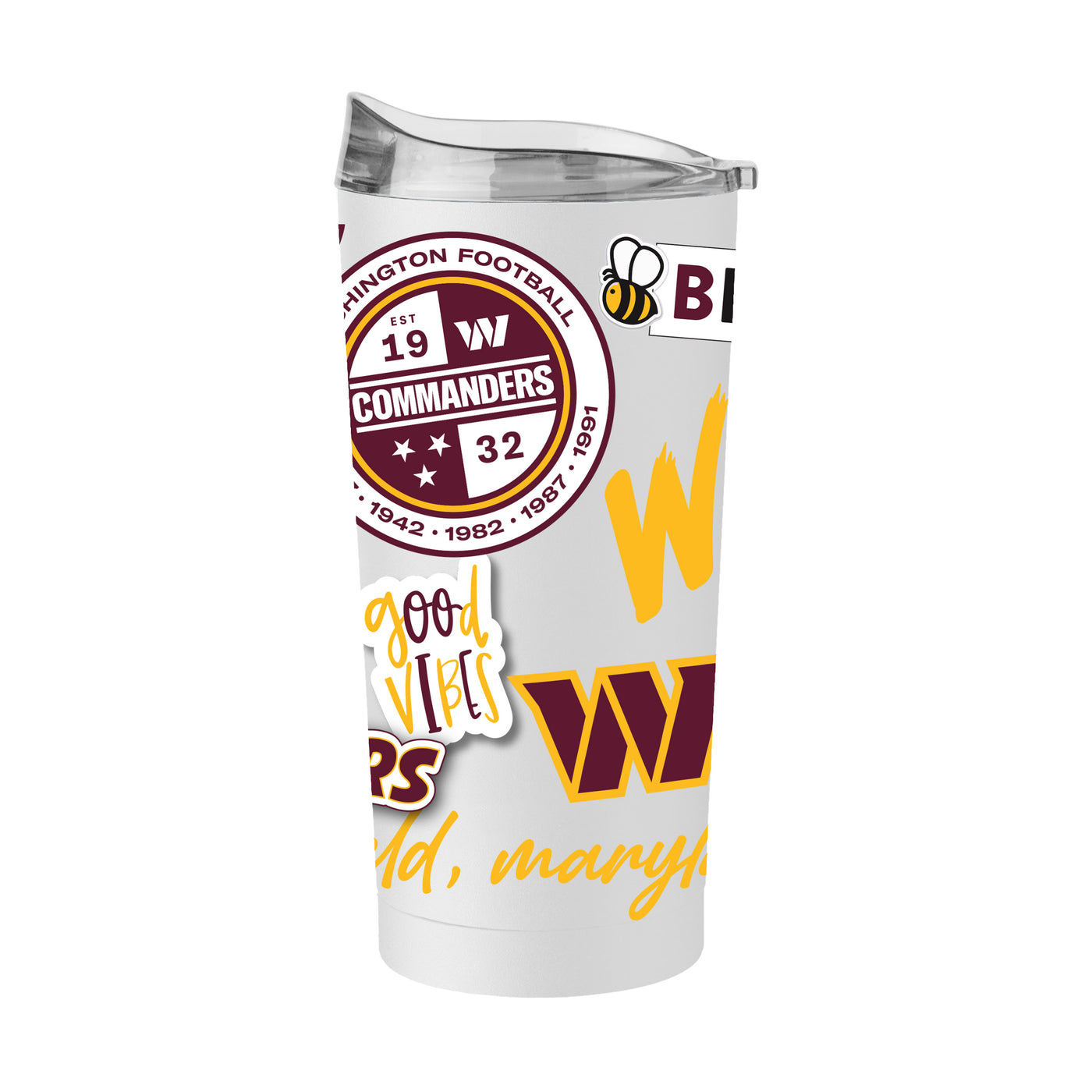 Washington Commanders 20oz Native Powder Coat Tumbler