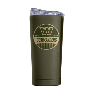 Washington Commanders 20oz Badge Powder Coat Tumbler