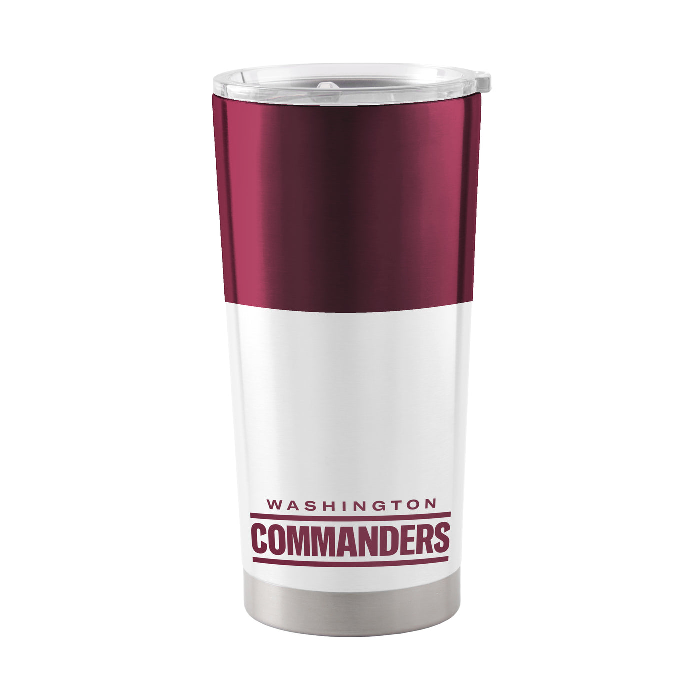 Washington Commanders 20oz Colorblock Stainless Tumbler