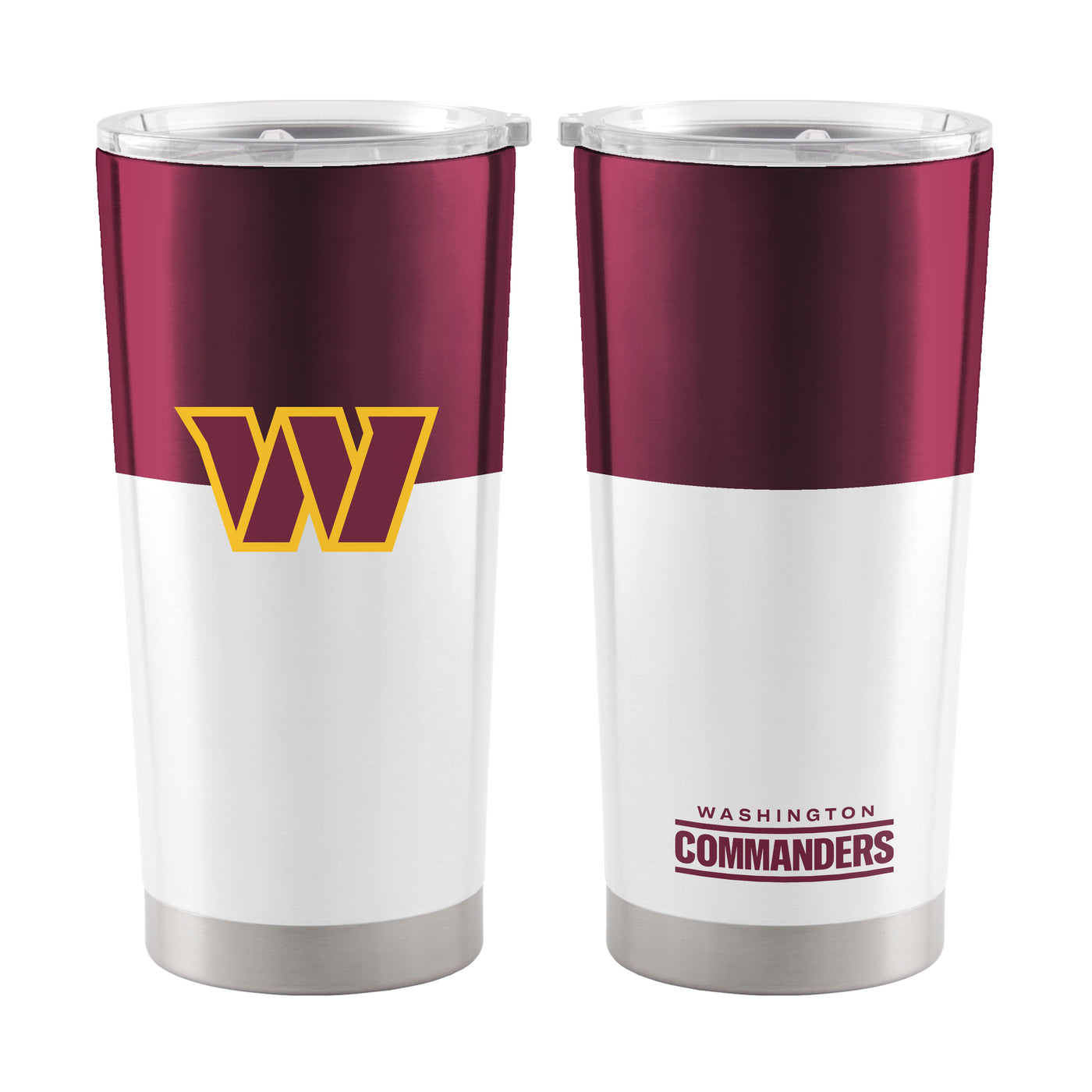 Washington Commanders 20oz Colorblock Stainless Tumbler