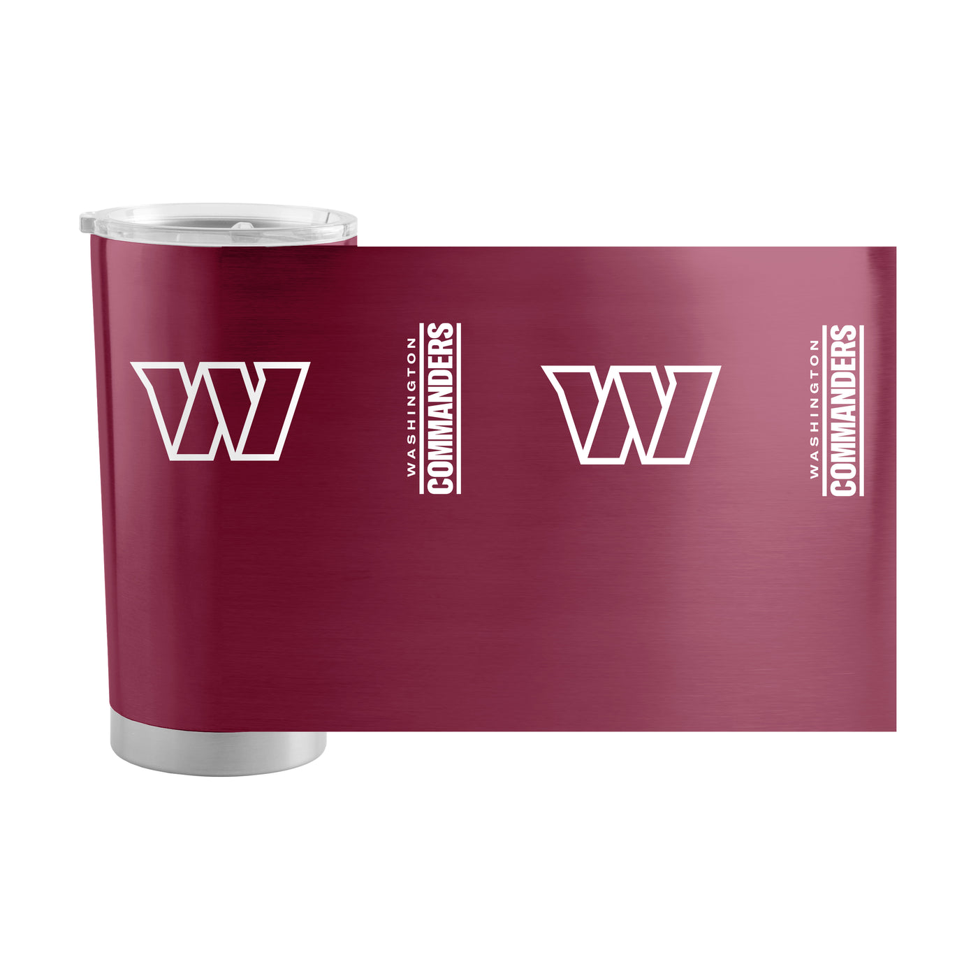 Washington Commanders 1 Color 20oz Gameday Stainless Tumbler