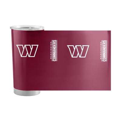 Washington Commanders 1 Color 20oz Gameday Stainless Tumbler