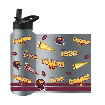Washington Commanders 34oz TJX Native Quencher Bottle