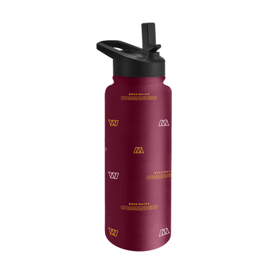 Washington Commanders 34oz Step And Repeat Quencher Bottle