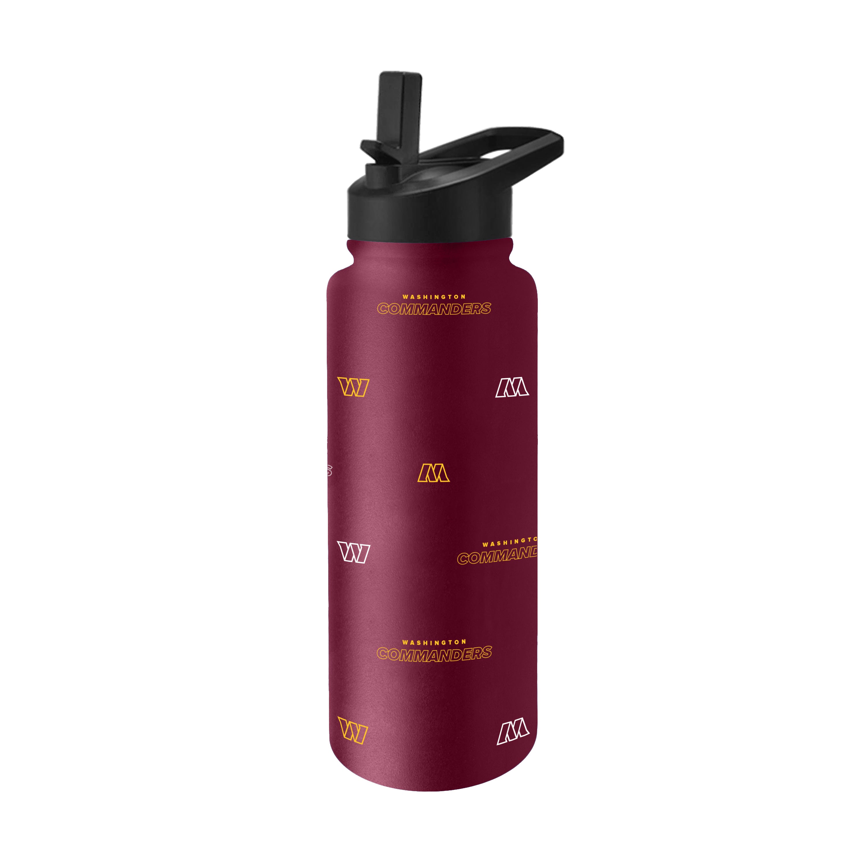 Washington Commanders 34oz Step And Repeat Quencher Bottle | Logo Brands