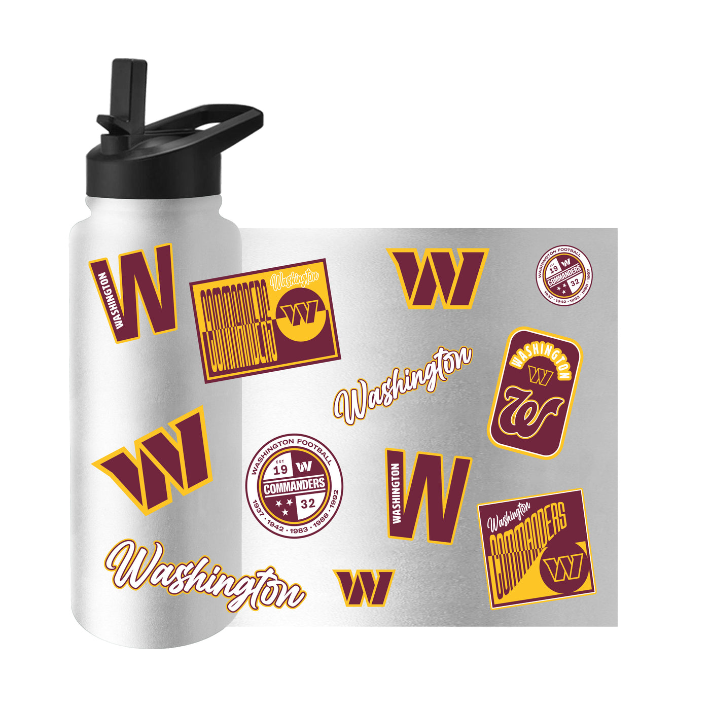 Washington Commanders Dreamweave 34oz Quencher Bottle