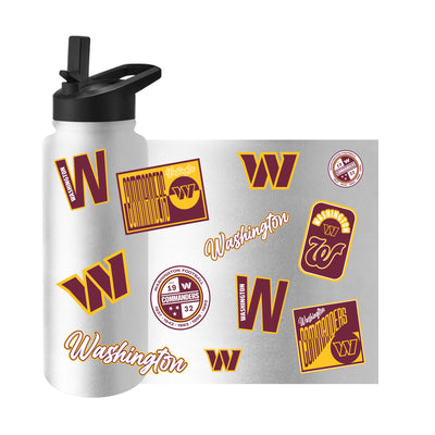 Washington Commanders Dreamweave 34oz Quencher Bottle