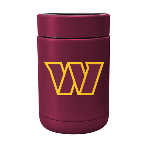 Washington Commanders Flipside powder coat coolie, branded drinkware with team logo and vibrant colors, designed to keep drinks cool.
