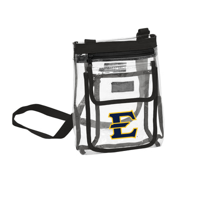 East TN State  Gameday Clear Crossbody - Logo Brands