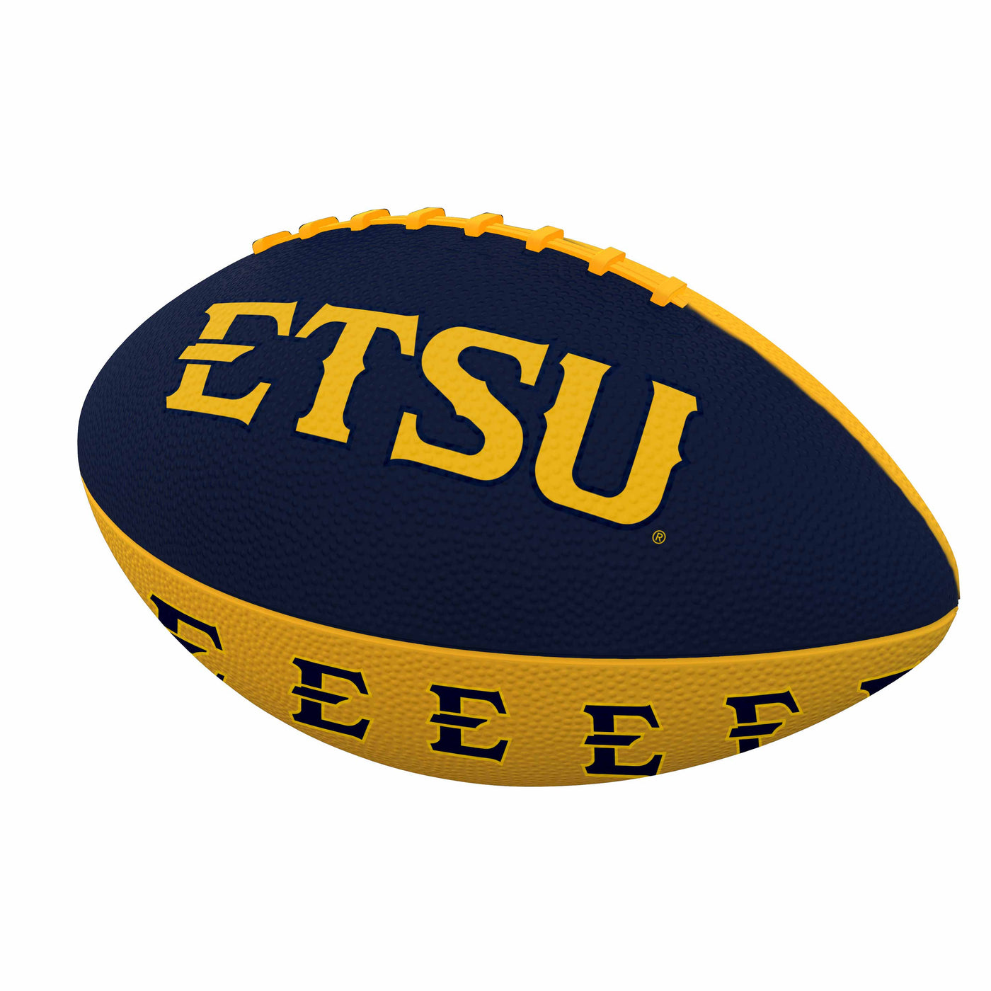 East TN State Mini Size Rubber Footballl