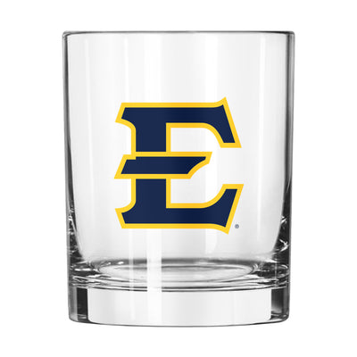 East TN State 14oz Gameday Rocks Glass - Logo Brands
