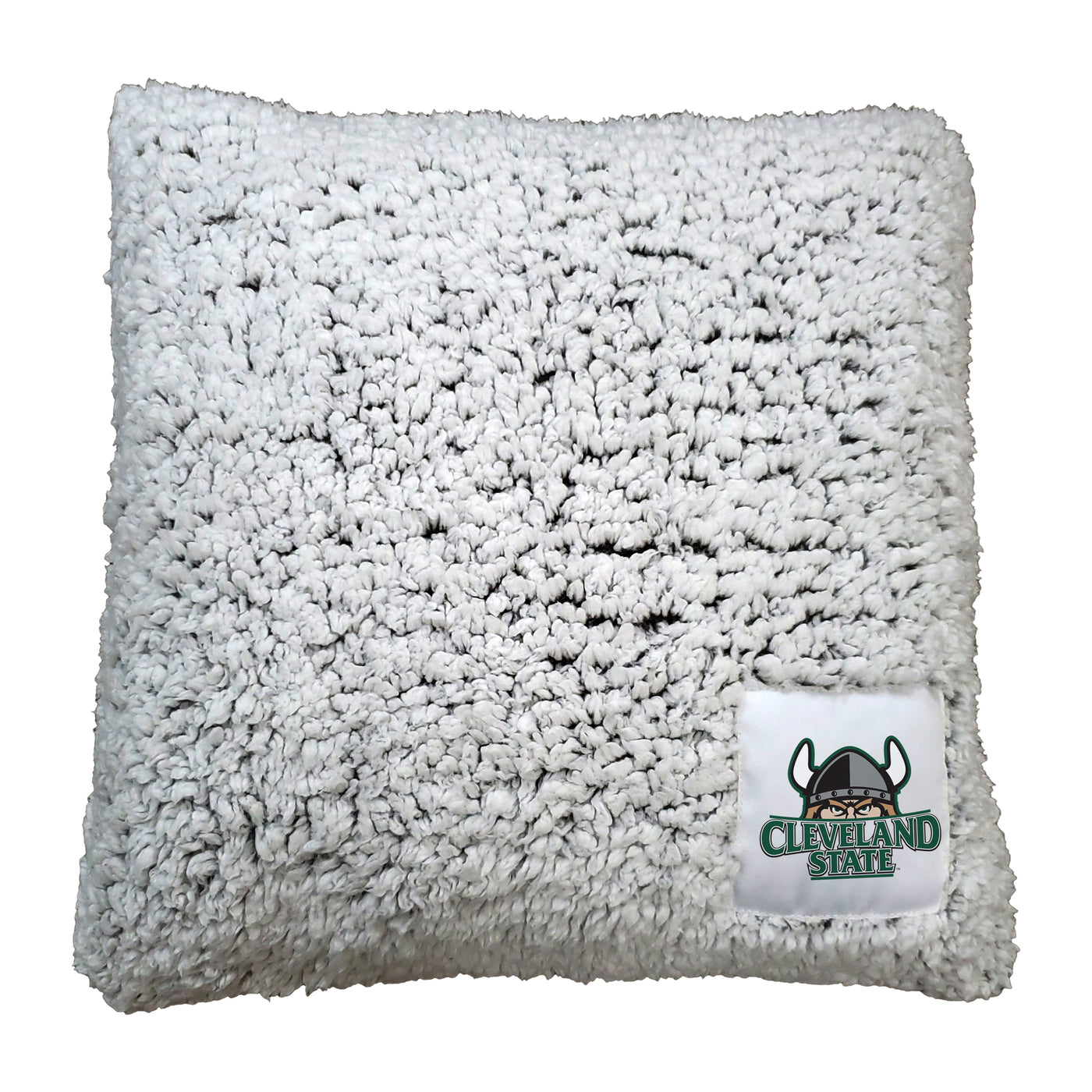 Cleveland State Frosty Throw Pillow