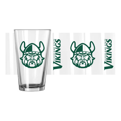 Cleveland State 16oz Gameday Pint Glass - Logo Brands