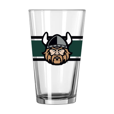 Cleveland State 16oz Stripe Pint Glass - Logo Brands