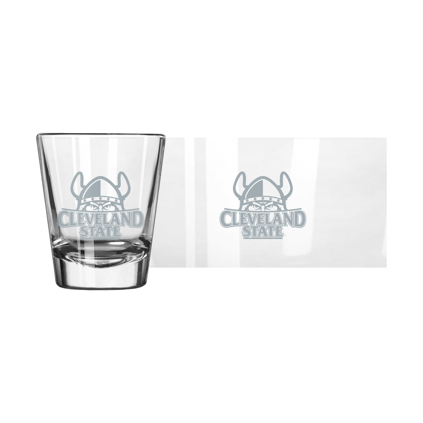 Cleveland State 2oz Frost Shot Glass