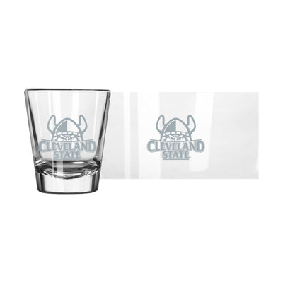 Cleveland State 2oz Frost Shot Glass