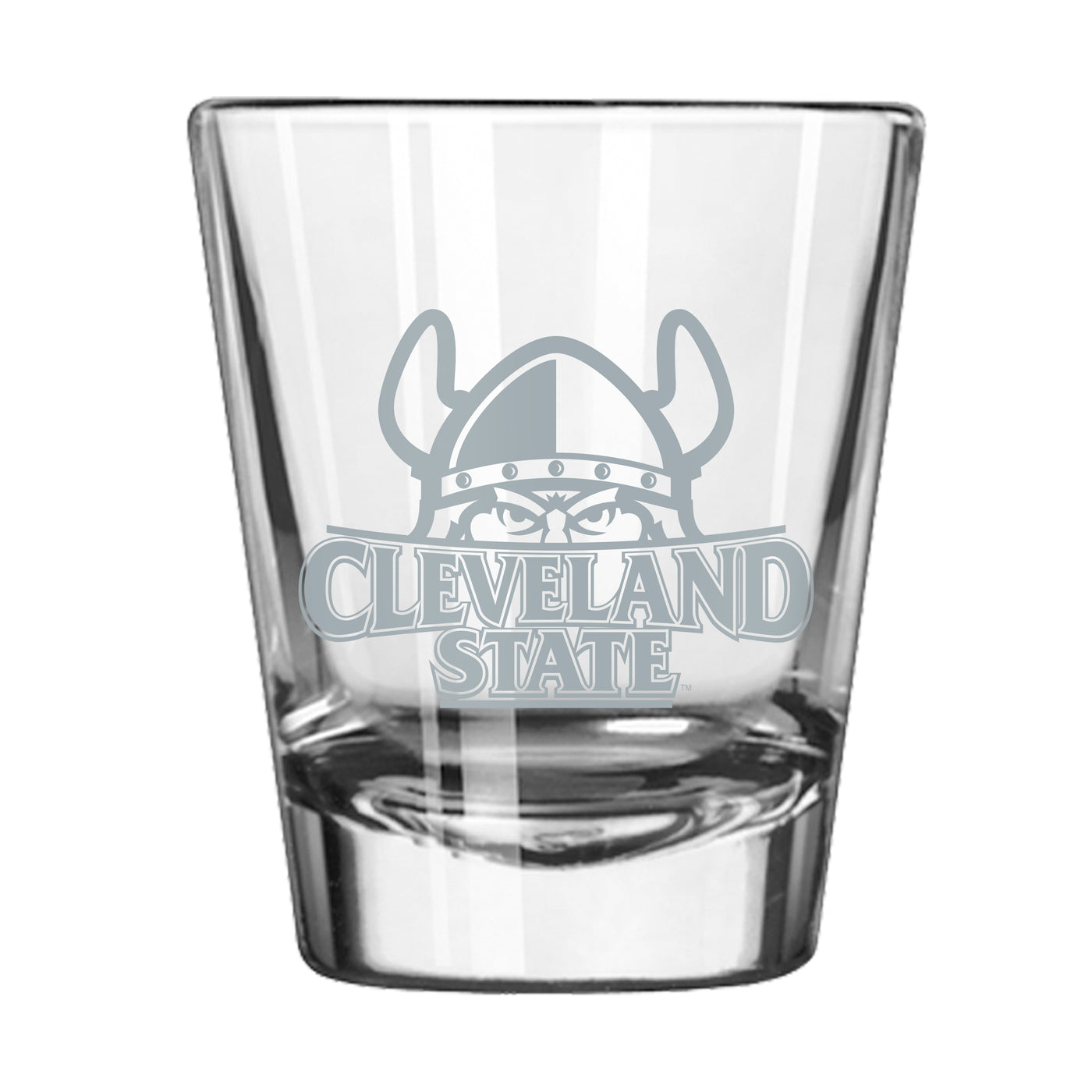 Cleveland State 2oz Frost Shot Glass