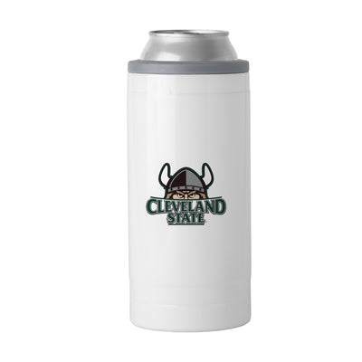 Cleveland State 12oz Gameday Slim Can Coolie - Logo Brands