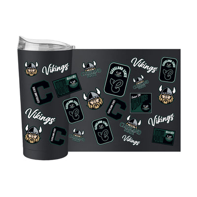 Cleveland State 20oz Dreamweave Powder Coat Tumbler