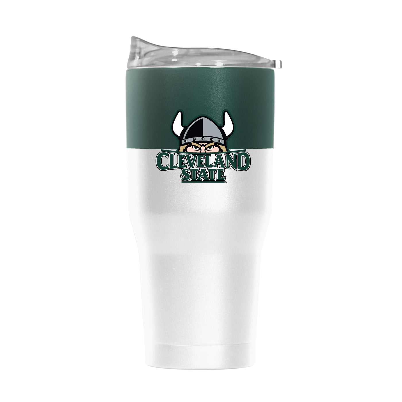 Cleveland State 30oz Colorblock Powder Coat Tumbler
