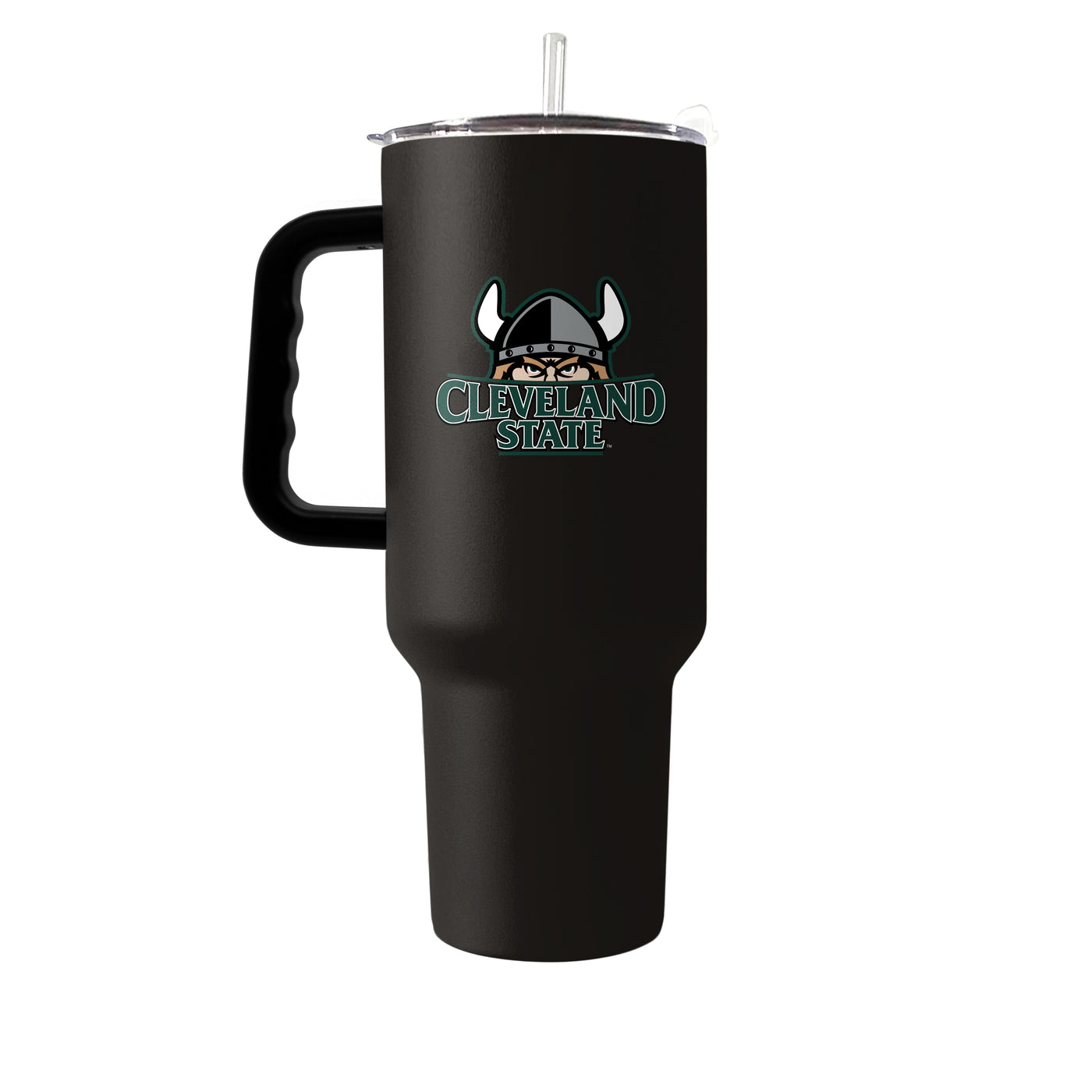 Cleveland State 40oz Flipside Powder Coat Tumbler