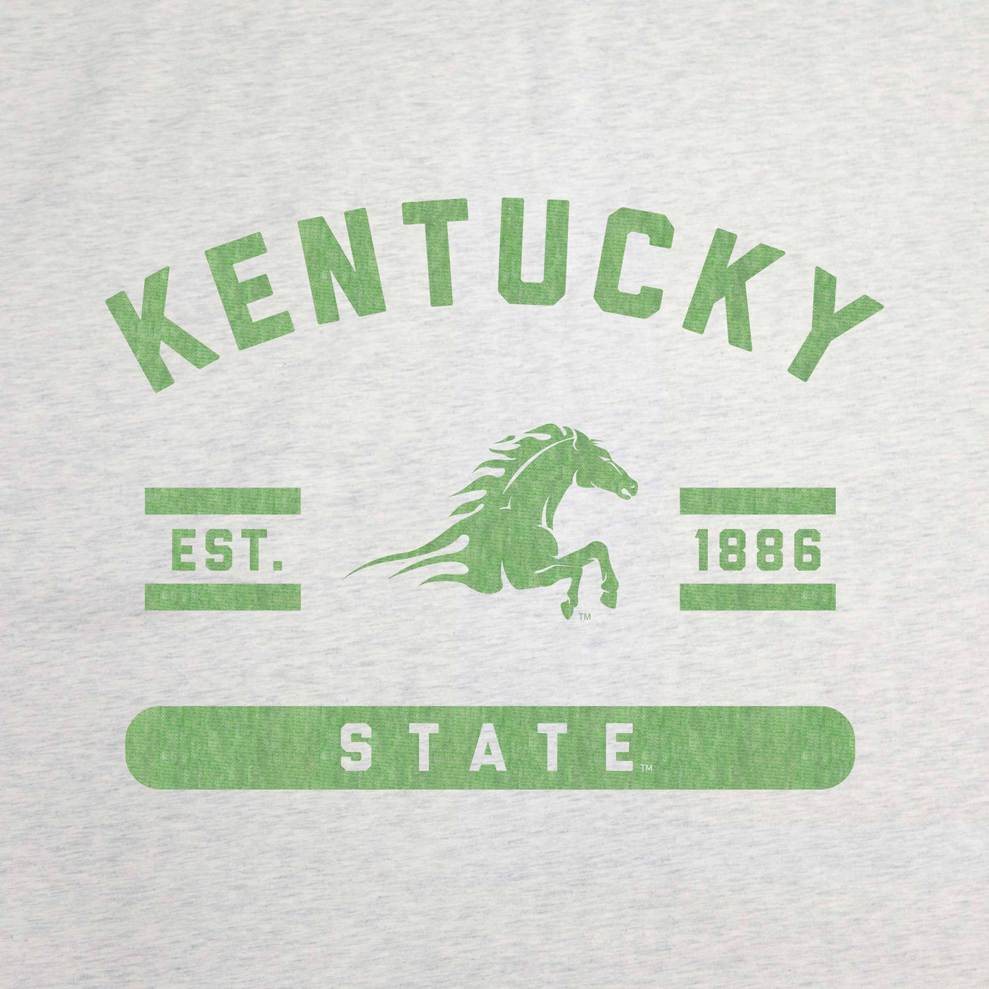 Kentucky State Oatmeal Sweatshirt Blanket