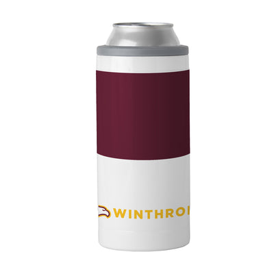 Winthrop 12oz Colorblock Slim Can Coolie - Logo Brands