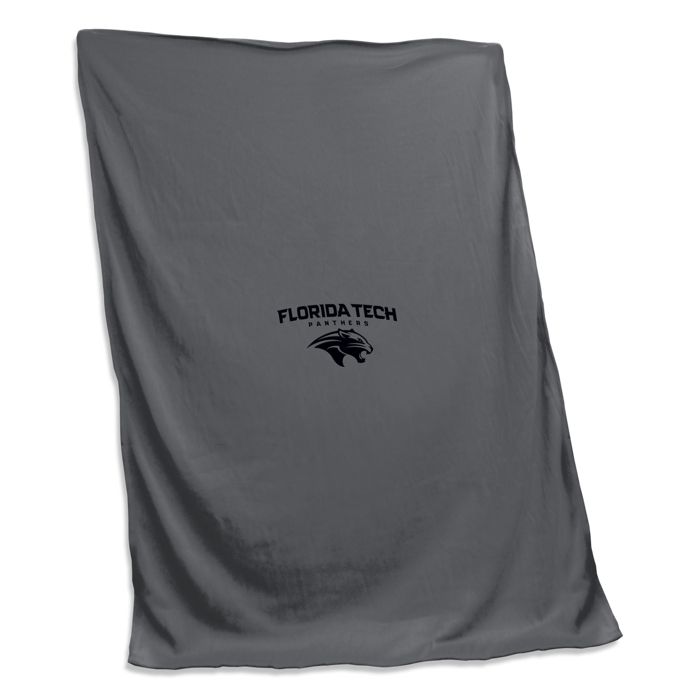 Florida Tech Charcoal Sweatshirt Blanket (Screened)