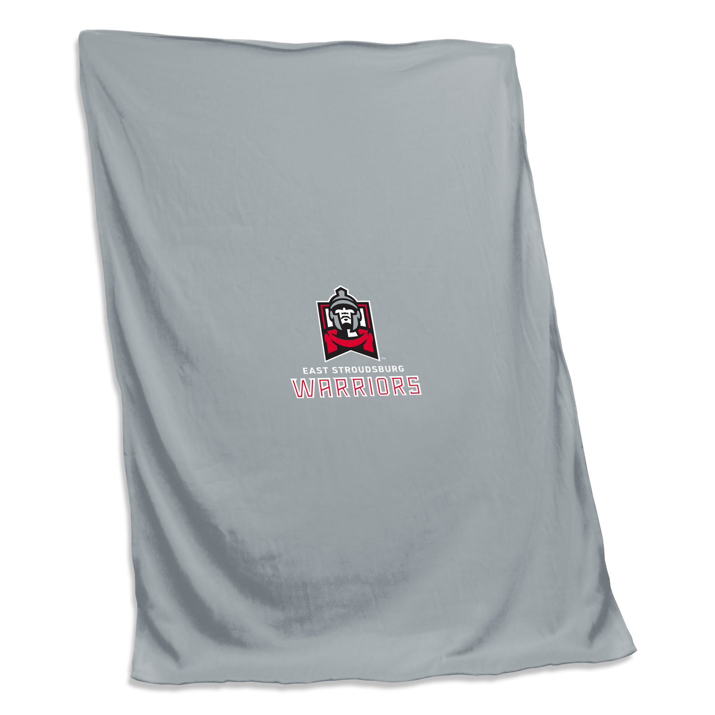East Stroudsburg Charcoal Sweatshirt Blanket (Screened)