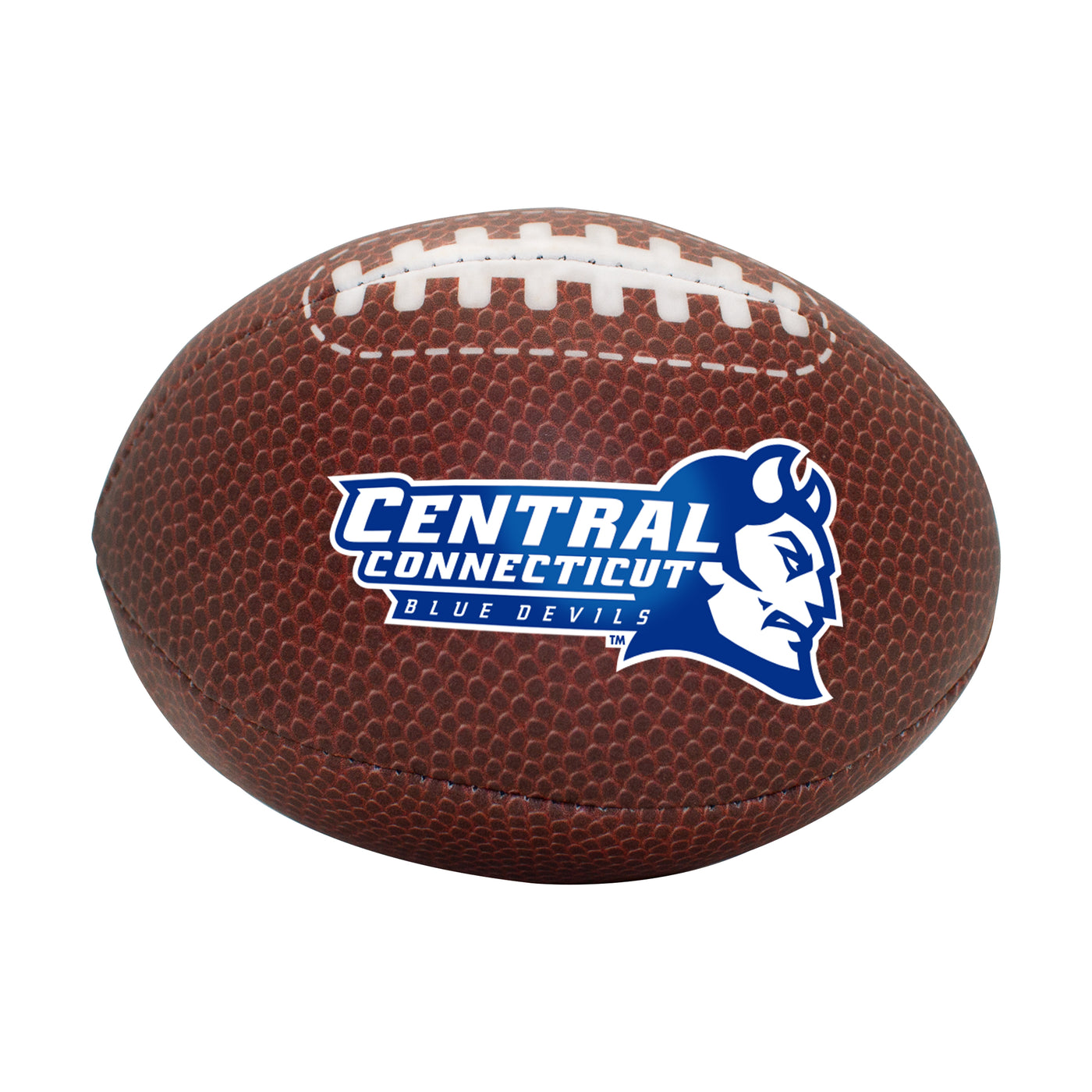 Central Conn State U Composite Brown Micro Soft Football