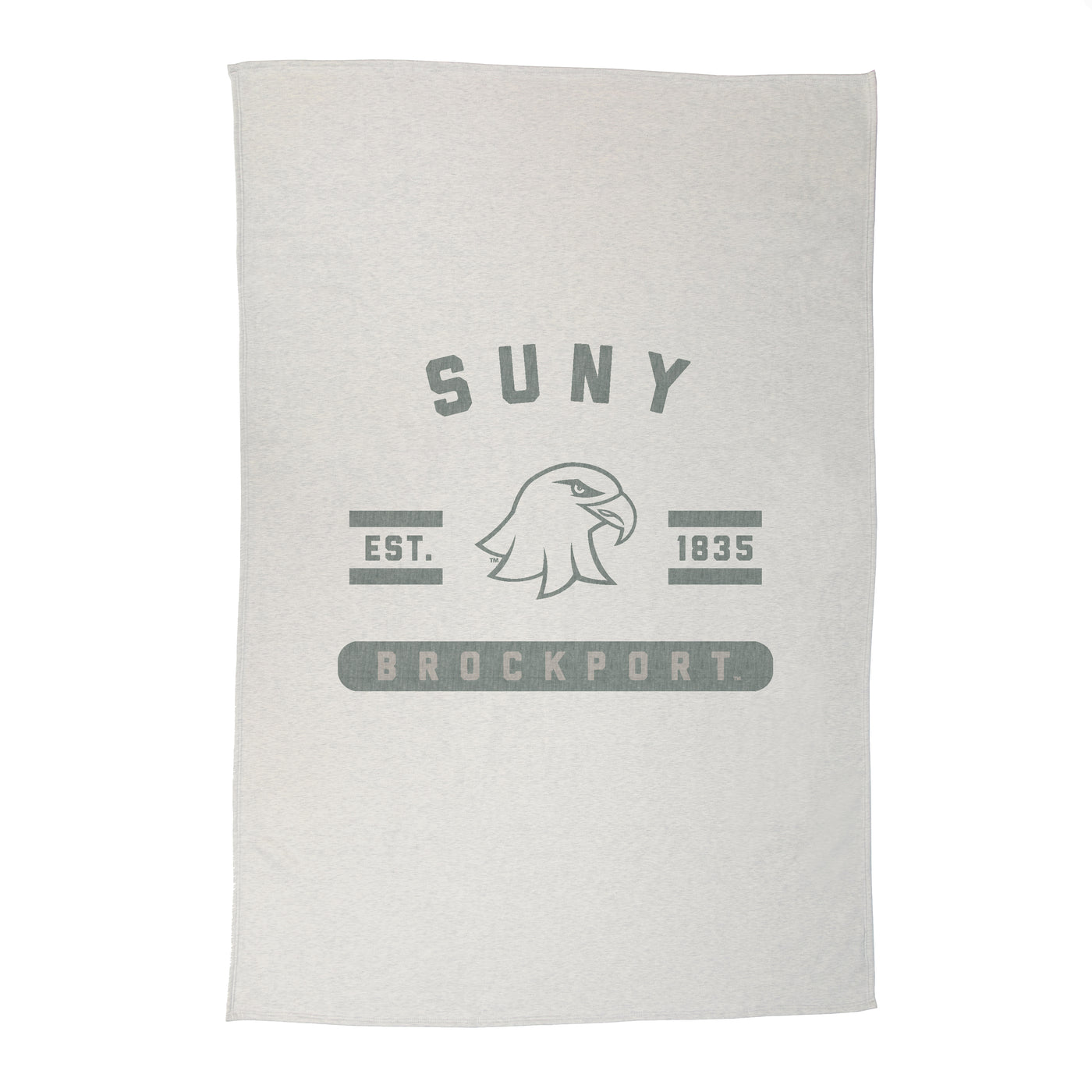 Brockport Sublimated Sweatshirt Blanket