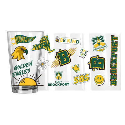 Brockport 16oz Native Pint Glass
