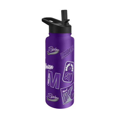 Mount Union 34oz Dreamweave Quencher Bottle