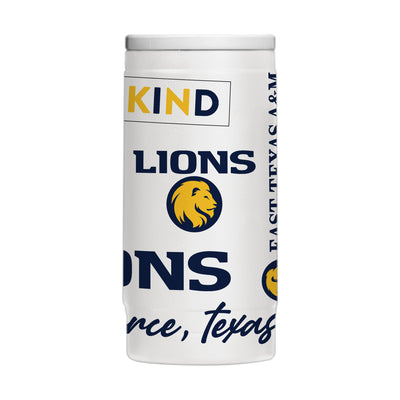 Texas A and M University Commerce 12oz Native Powdercoat SlimCan Coolie