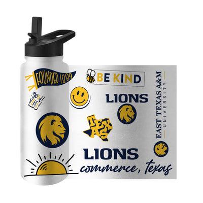 Texas A&M University Commerce 34oz Native Quencher Bottle