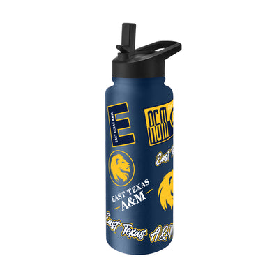 Texas A and M University Commerce 34oz Dreamweave Quencher Bottle