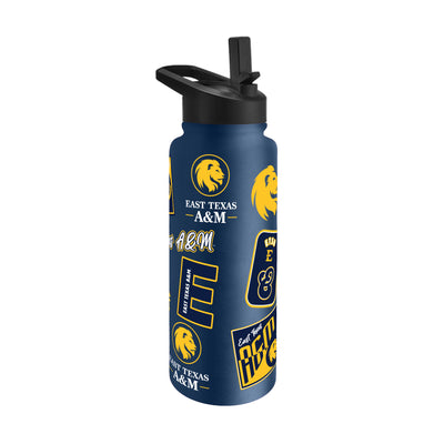 Texas A and M University Commerce 34oz Dreamweave Quencher Bottle
