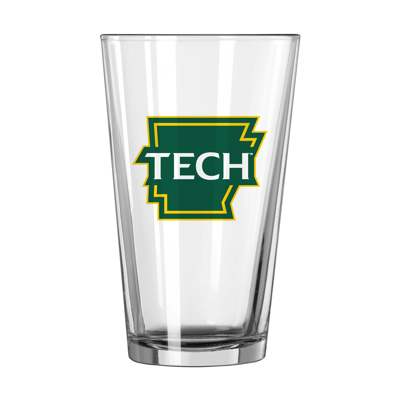Arkansas Tech 16oz Overtime Pint Glass - Logo Brands